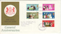 1970-04-01 Anniversaries Stamps Salisbury FDI (54145)