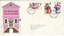 1968-11-25 Christmas Stamps Salisbury FDI (54210)