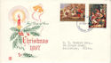 1967-11-27 Christmas Stamps Salisbury FDI (54217)