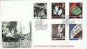 1996-04-16 Cinema Stamps Ealing London FDC (54262)