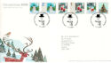2006-11-07 Christmas Stamps T/House FDC (54362)