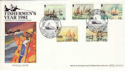 1981-02-24 IOM Fishing Year Stamps Port St Mary FDC (54638)