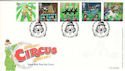 2002-04-09 Circus Stamps Clowne FDC (54784)