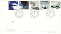 2002-05-02 Airliners Stamps Heathrow Airport FDC (54786)