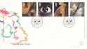 2000-12-05 Sound and Vision Stamps Cardiff FDC (54819)