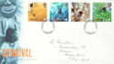 1998-08-25 Carnival Stamps Truro FDI (54834)
