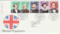 1973-04-18 British Explorers Stamps Bureau FDC (54966)