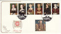 1997-01-21 Henry VIII / 6 Wives Hampton Court FDC (55067)