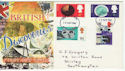 1967-09-19 Discoveries Stamps Southampton FDI (55128)