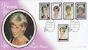 1998-02-03 Princess Diana Althorp Silk FDC (55144)