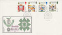 1987-07-21 Scottish Heraldry Stamps Rothesay FDC (55166)