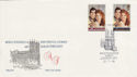 1986-07-22 Royal Wedding Stamps Westminster SW1 FDC (55179)