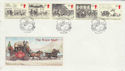 1984-07-31 Mail Coach Stamps Bristol FDC (55203)