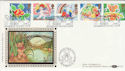 1989-01-31 Greetings Stamps Ironbridge Silk FDC (55331)