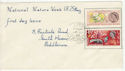 1963-05-16 Nature Week Stamps Harrow cds FDC (55363)