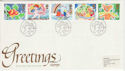 1989-01-31 Greetings Stamps Lover FDC (55368)