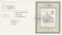 1980-05-07 London Stamp Exhibition M/S London SW FDC (55421)