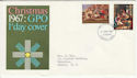 1967-11-27 Christmas Stamps Bethlehem FDI (55442)