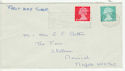 1969-01-06 Definitive Stamps Llandudno Slogan FDC (55517)