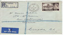 1955-09-23 Rare 2s6d Castle Stamp Edinburgh cds FDC (55642)