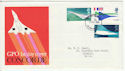 1969-03-03 Concorde Stamps Filton Bristol FDI (55646)