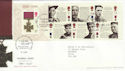 2006-09-21 Victoria Cross Stamps M/S Cuffley FDC (55695)