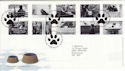 2001-02-13 Cats and Dogs Stamps Bureau FDC (55757)