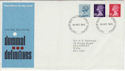 1973-10-24 Definitive Stamps Bureau FDC (55833)