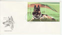 1988 Guine Bissau Dog Souvenir Sheet Stamp FDC (55925)