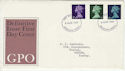 1967-08-08 Definitive Stamps Windsor FDC (56008)