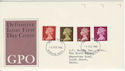 1968-02-05 Definitive Stamps Windsor FDC (56009)