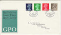 1968-07-01 Definitive Stamps Bureau FDC (56010)