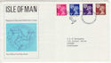 1971-07-07 IOM Definitive Stamps Douglas FDC (56205)