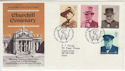 1974-10-09 Churchill Stamps Blenheim FDC (56364)