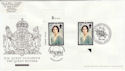 2002-04-25 Queen Mother Doubled Date FDC (56769)