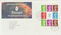 1992-10-27 Tolkien Bklt Pane Oxford FDC (56874)