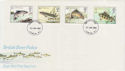 1983-01-26 River Fish Stamps London FDC (56910)