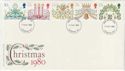 1980-11-19 Christmas Stamps London FDC (56950)