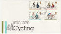1978-08-02 Cycling Stamps London FDC (56978)