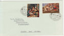 1967-11-27 Christmas Stamps Fishguard cds FDC (57136)