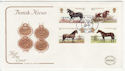 1978-07-05 Horses Stamps Epsom Surrey FDC (57199)