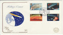 1986-02-18 Halleys Comet Stamps Star Winscombe FDC (57206)