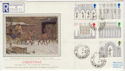 1989-11-14 Christmas Ely Cathedral Stoke Charity cds FDC (57322)