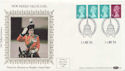 1984-08-14 Definitive Coil Stamps London EC1 FDC (57501)