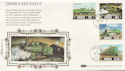 1985-09-30 Jamaica Railways II Stamps Kingston cds FDC (57546)