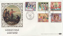 1986-11-18 Christmas Stamps 70th Somme BF 2124 PS FDC (57548)