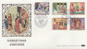 1986-11-18 Christmas Stamps Lloyd's London FDC (57556)