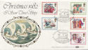 1982-11-17 Christmas Stamps Hythe Kent FDC (57628)