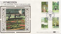 1983-08-24 British Gardens Stamps Pitmedden FDC (57665)
