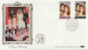 1986-07-22 Royal Wedding Stamps Bureau FDC (57705)
